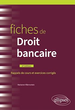 Télécharger le livre :  Fiches de Droit bancaire