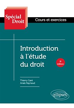 Télécharger le livre :  Introduction à l'étude du droit