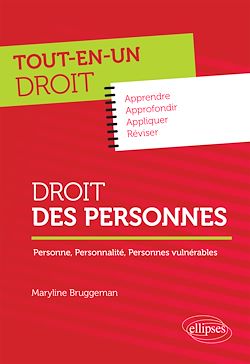 Télécharger le livre :  Droit des personnes