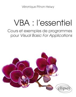 Télécharger le livre :  VBA : l'essentiel