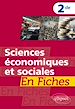Télécharger le livre :  Sciences économiques et sociales en fiches - 2de
