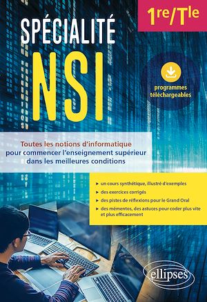 Download the eBook: Spécialité NSI - 1re/Tle