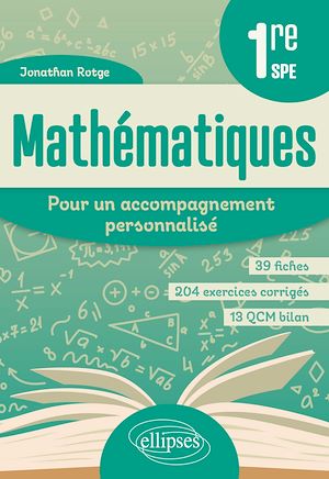 Téléchargez le livre :  Mathématiques - Pour un accompagnement personnalisé - Première spécialité