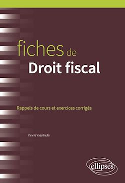 Télécharger le livre :  Fiches de Droit fiscal