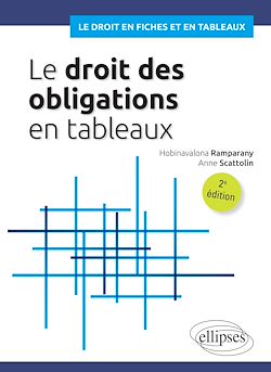 Télécharger le livre :  Le droit des obligations en tableaux