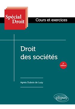 Télécharger le livre :  Droit des sociétés