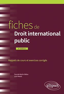 Télécharger le livre :  Fiches de Droit international public
