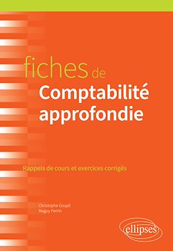 Télécharger le livre :  Fiches de Comptabilité approfondie
