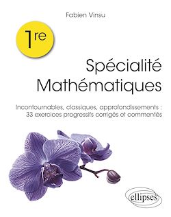 Télécharger le livre :  Première – Spécialité mathématiques