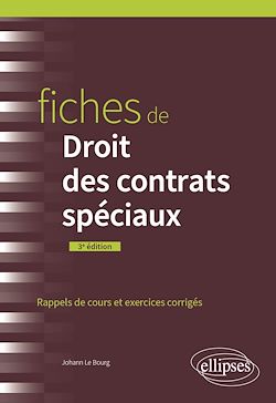 Télécharger le livre :  Fiches de Droit des contrats spéciaux