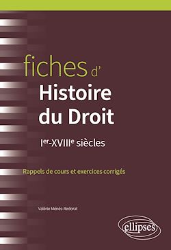Télécharger le livre :  Fiches d'Histoire du Droit