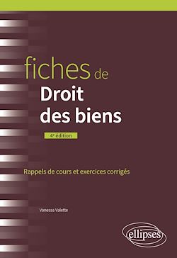 Télécharger le livre :  Fiches de Droit des biens