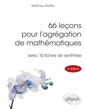 Téléchargez le livre :  66 leçons pour l'agrégation de mathématiques