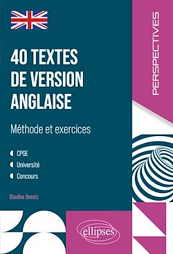 Télécharger le livre :  40 textes de version anglaise : méthode et exercices