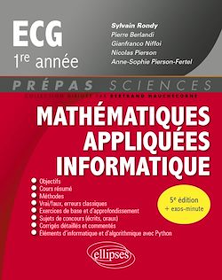 Télécharger le livre :  Mathématiques appliquées - Informatique - prépas ECG 1re année