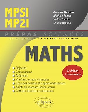 Téléchargez le livre :  Mathématiques MPSI/MP2I