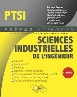 Télécharger le livre :  Sciences industrielles de l'ingénieur PTSI