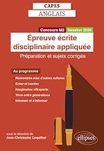 Télécharger le livre :  CAPES Anglais 2026 - Épreuve écrite disciplinaire appliquée