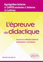 Télécharger le livre :  L'épreuve de didactique. Agrégation interne et CAPES externe et interne de Lettres