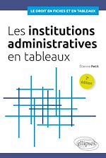 Télécharger le livre :  Les institutions administratives en tableaux