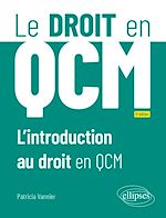 Télécharger le livre :  L'introduction au droit en QCM