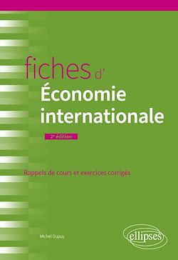 Télécharger le livre :  Fiches d'économie internationale