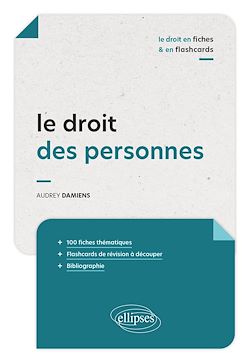 Télécharger le livre :  Le droit des personnes en fiches et en flashcards