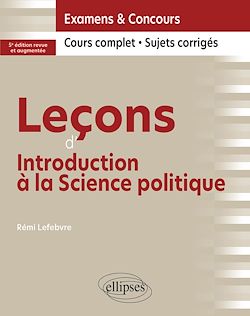 Télécharger le livre :  Leçons d'Introduction à la Science politique