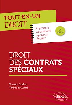 Télécharger le livre :  Droit des contrats spéciaux