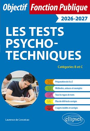 Téléchargez le livre :  Les Tests psychotechniques - Catégories B et C