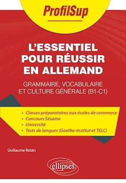 Télécharger le livre :  L'essentiel pour réussir en allemand