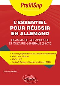 Télécharger le livre : L'essentiel pour réussir en allemand