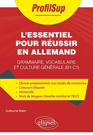 Téléchargez le livre :  L'essentiel pour réussir en allemand