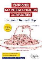 Télécharger le livre :  Énigmes mathématiques corrigées du lycée à Normale Sup'