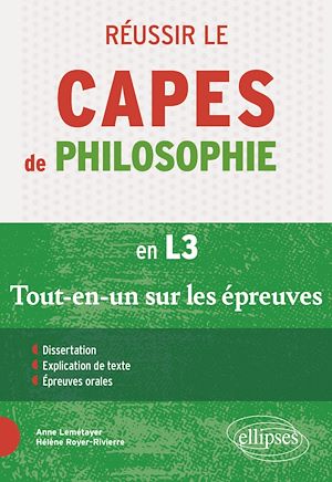 Téléchargez le livre :  Réussir le CAPES de Philosophie