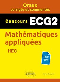 Télécharger le livre : Mathématiques appliquées. ECG2