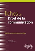 Télécharger le livre :  Fiches de Droit de la communication