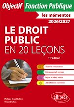 Télécharger le livre :  Le droit public en 20 leçons