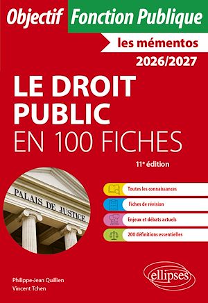 Téléchargez le livre :  Le droit public en 100 fiches