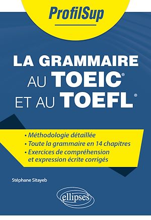 Téléchargez le livre :  La grammaire au TOEIC et au TOEFL