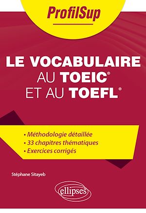 Téléchargez le livre :  Le vocabulaire au TOEIC et au TOEFL