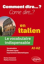 Télécharger le livre :  Le vocabulaire indispensable en italien