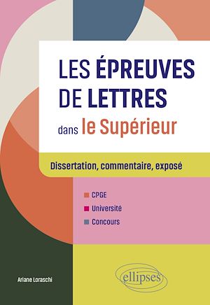 Téléchargez le livre :  Les épreuves de Lettres dans le Supérieur