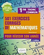 Download this eBook 501 exercices corrigés de Mathématiques - Première Tronc commun