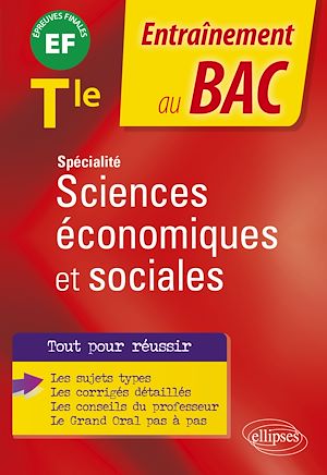 Téléchargez le livre :  Terminale. Spécialité Sciences économiques et sociales
