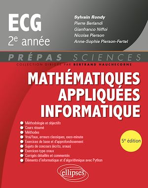 Download the eBook: Mathématiques appliquées - Informatique - prépas ECG 2e année