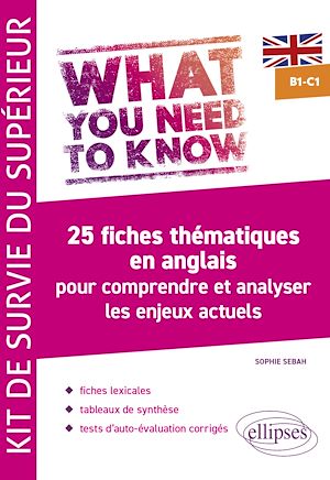 Téléchargez le livre :  What you need to know.  Kit de survie du supérieur
