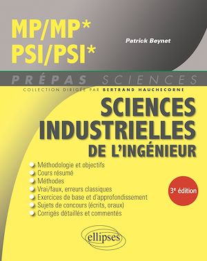 Download the eBook: Sciences industrielles de l'ingénieur MP/MP* - PSI/PSI*