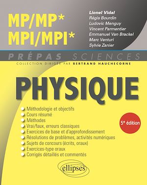 Download the eBook: Physique MP/MP* MPI/MPI*