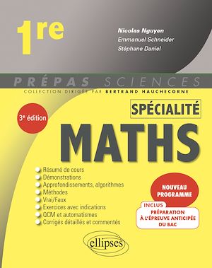 Download the eBook: Spécialité Mathématiques - 1re